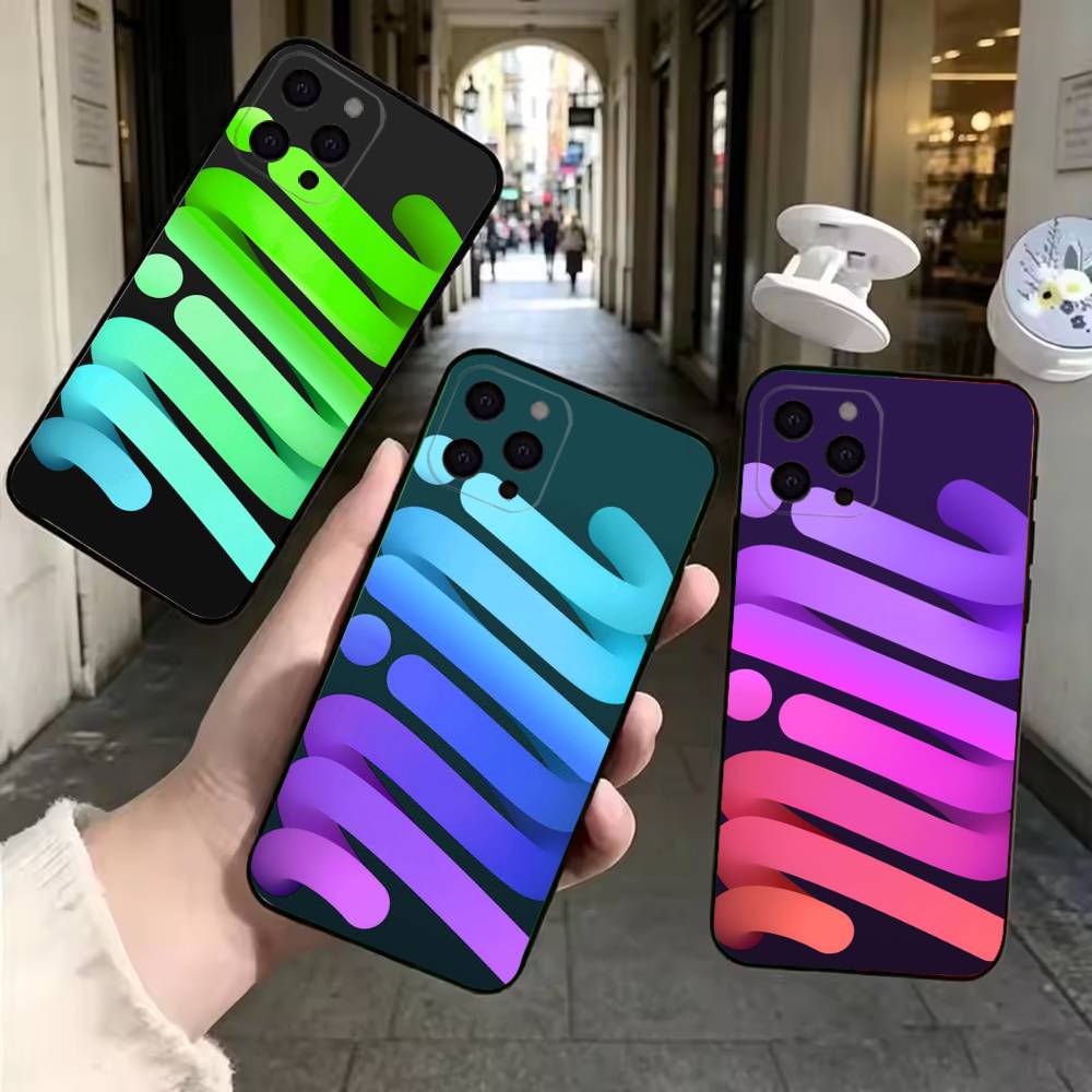 Phone Cases Youtube - Modny czarny miękki futerał na telefon